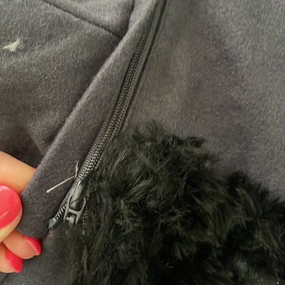 Marc New York Andrew Marc denim wool coat women’s 10 - Picture 6 of 7